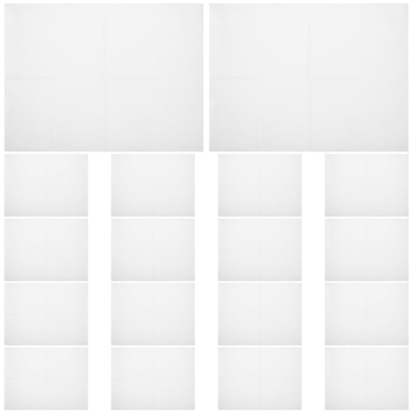 KAKOWELY 20 Pcs Disposable Tattoo Clean Pads Waterproof Table Covers Oil-Proof Composite Film Nail Art Table Towels Mat For Tattooing Nail Art And Table Protection White,17.99X"X12.76"X0.04"