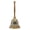 Design-1, variant on diollo Brass Hand Bell School Bell Call Service Bell with Meenakari Work Prayer Bell 6 Inche Approx.