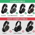 thumbnail image 5 of Linkidea Replacement Ear Pads for SteelSeries Arctis 7, Arctis 9X, Arctis PRO Headphones, Ear Cushions ( Flex Fabric / Black), 5 of 6