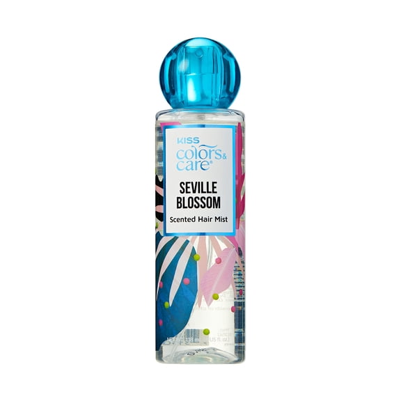 KISS Colors & Care Clean Fragrance Hair Veil Mist, 118 mL (4 oz.) - Seville Blossom