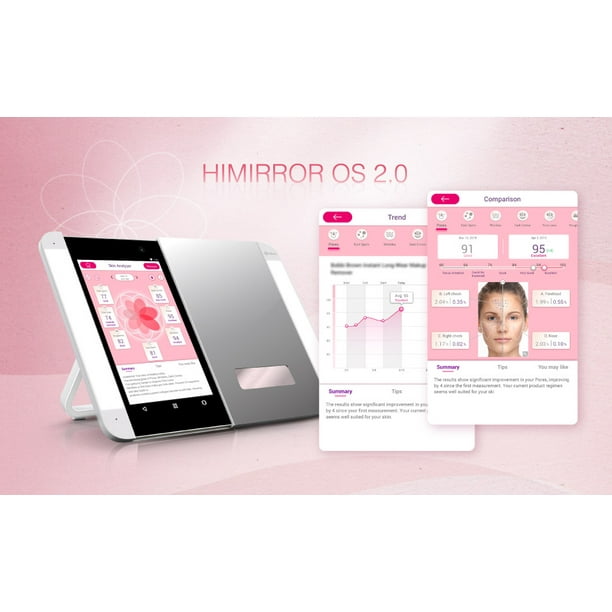 Himirror slide smart vanity mirror outlet