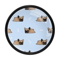 thumbnail image 1 of 4 Pcs French Bulldog Puppy Knobs for Kitchen Cabinet Cupboard Dresser Bookcase Drawer Pulls Handles Round Home Decor, 1 of 5