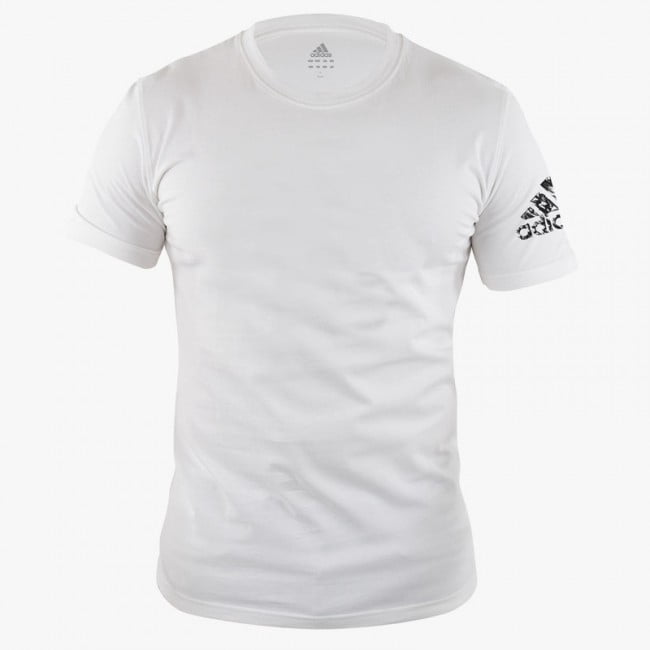 Adidas Cotton T-Shirt for Men & Women - Unisex Promo Basic 100% Cotton Tee Black & White Adidas Shirts - AdiTSG2/v10