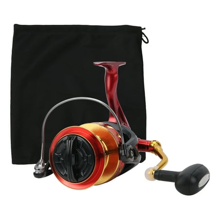 1 Gear Ratio Metal Spinning Reel with Carving Spool for Enhanced Fishing Performance CS12000 High-Speed 4.1