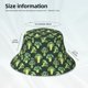 thumbnail image 3 of Fotbe Broccoli 3 Sombrero Tipo Pescador con Estampado – Sombrero de Sol de Algodón de Moda para Playa, Golf, Pesca, 3 of 6