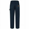 thumbnail image 2 of Bulwark PLJ8NV-38-30 Mens Midweight FR Dungaree Pant, Navy Duck - Size 38 - 30 in. Inseam, 2 of 2