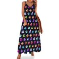 thumbnail image 1 of Vestido sin mangas con diseño de caracol joya, traje de festival para mujer, vestido de fiesta de lujo para mujer, 1 of 7