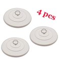 thumbnail image 1 of Tapón de silicona para bañera (4 piezas, 4,8 pulgadas), para fregadero grande, para cocinas, baños y lavanderías., 1 of 5