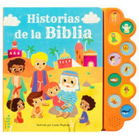 Libro Libro Infantil: Historias De La Biblia Con 10 Botones Con Sonido Tapa Blanda, Autor Varios Autores, Editorial Silver Dolphin (en Español)