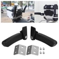 thumbnail image 4 of Motorcycle Rear  Armrests, Comfortable Black Foldable Motorbike Passenger Armrest Safe  For Modification, 4 of 8