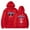 Red, variant on Karan Aujla It Was All A Dream World Tour Merch Hoodies Women Men Fashion Long Sleeve Sweatshirts