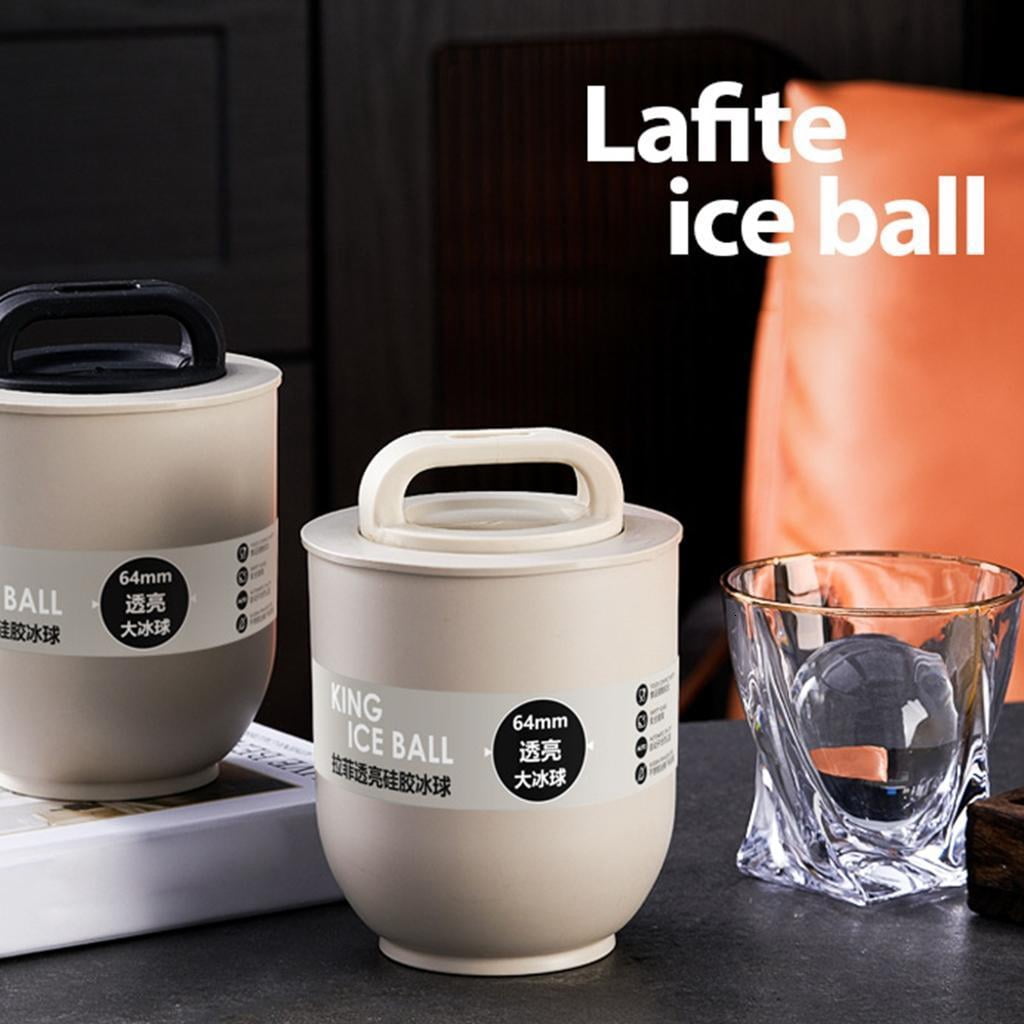 Easy Demold Silicone Sphere Practical Silicone Ice Sphere Round Ice Maker For Stable Chilling In Drink