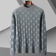 thumbnail image 3 of Suéter de cuello alto de alta gama para hombre, suéteres navideños suaves y cálidos, jersey de cachemira informal, otoño e invierno, 8XL, 7XL, 6XL, 2023, 3 of 5