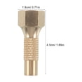 thumbnail image 2 of unbranded 2Ud Adaptador Dorado Para Neumáticos Con Rosca Y Para Inflado Fácil En Vehículos, 2 of 7