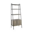 thumbnail image 1 of Walker Edison Arlo 72" Étagère à Échelles Moderne Industrielle avec Armoire - Gris, 1 of 4