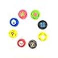 thumbnail image 3 of 8Pcs Silicone Joystick Caps Thumb Stick Analog Grip Cover Case Cap for Switch NS NX Joy-Con Controller, 3 of 4