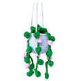 thumbnail image 1 of Car Plant Hangings, Car Decorative Rearview Mirror Pendants, Crochet Car Hanging Plants, 1 of 6