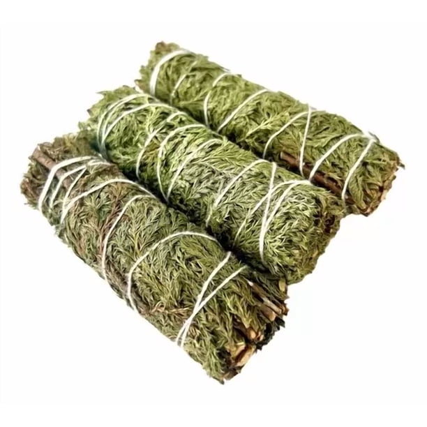 Sahumerio de Cedro 10 cm – Pack de 3 Piezas Aroma Amaderado y Natural para Ambientes Rústicos y Tradicionales