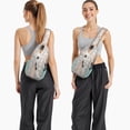 thumbnail image 6 of Crossbody Sling Backpack for Women Men Sea Shells Vintage Beach Sea Shore Conch Shell Shoulder Sling Crossbody Casual Chest Bag for Travel Sports Running Hiking, 6 of 6