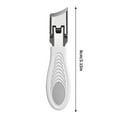 thumbnail image 3 of DAMAI Eagle Beak Beveled Nail Clippers,Nail Clippers for Men Women,2025 Oblique Ingrown Toenails Clipper,Stainless Steel Ergonomic Fingernail and Toenail for Men Women, 3 of 9