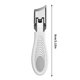 thumbnail image 3 of Cortaúñas para uñas gruesas, cortaúñas de acero inoxidable con recogedor para hombres y mujeres., 3 of 9