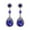 Blue, variant on SUSHANG Ladies Drop Earrings Drop Earrings Fashion Earrings Ladies Crystal Red Alloy Crystal Ladies Earrings