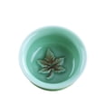 thumbnail image 2 of Creatine 1 Piece Ceramic Teacup Green Teacup Health Focused Ceramic Cup Maple Leaf Teacup Suitable For Garden Ceremonies And Coffee, 2 of 4