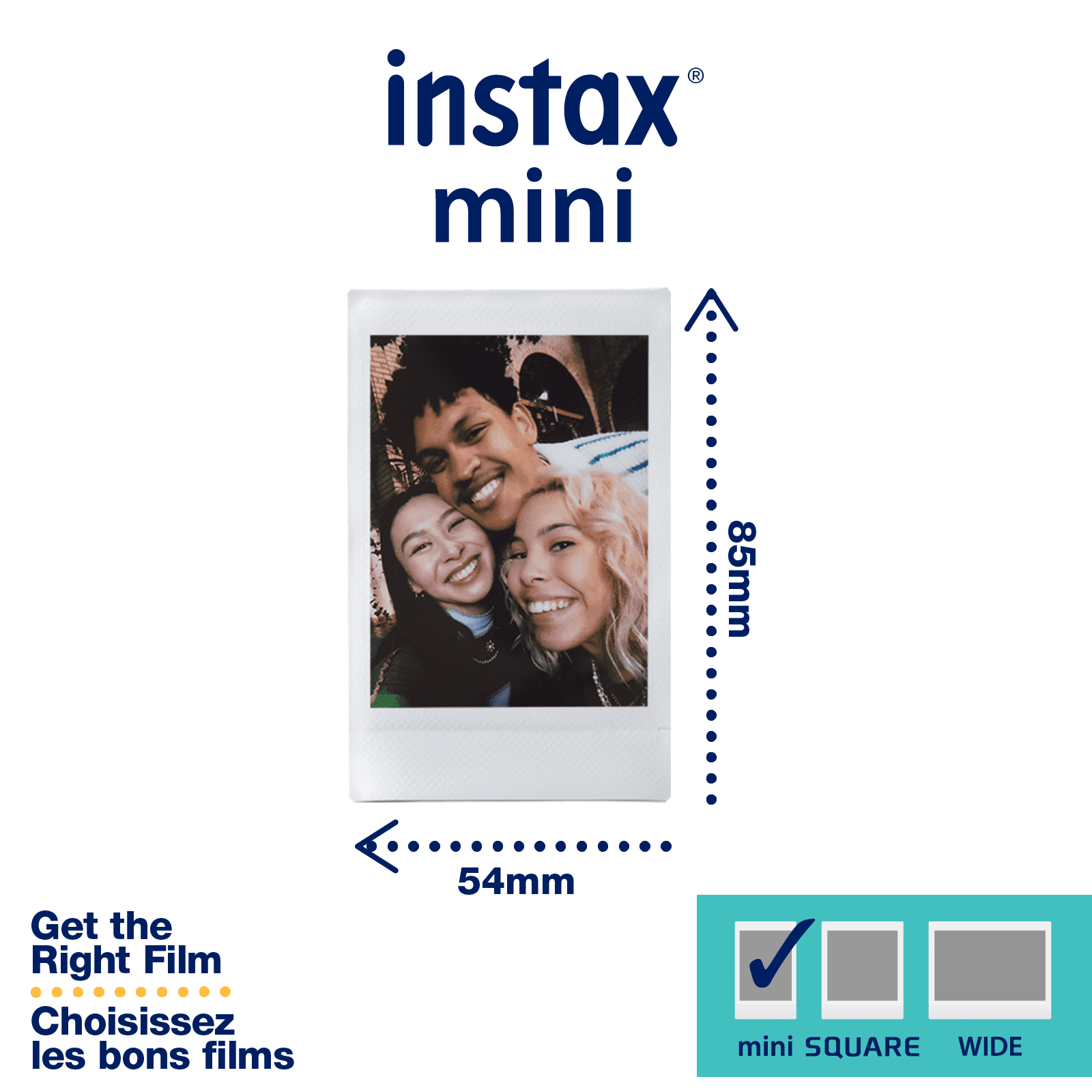 instax mini SE Instant Camera Bundle - Blue