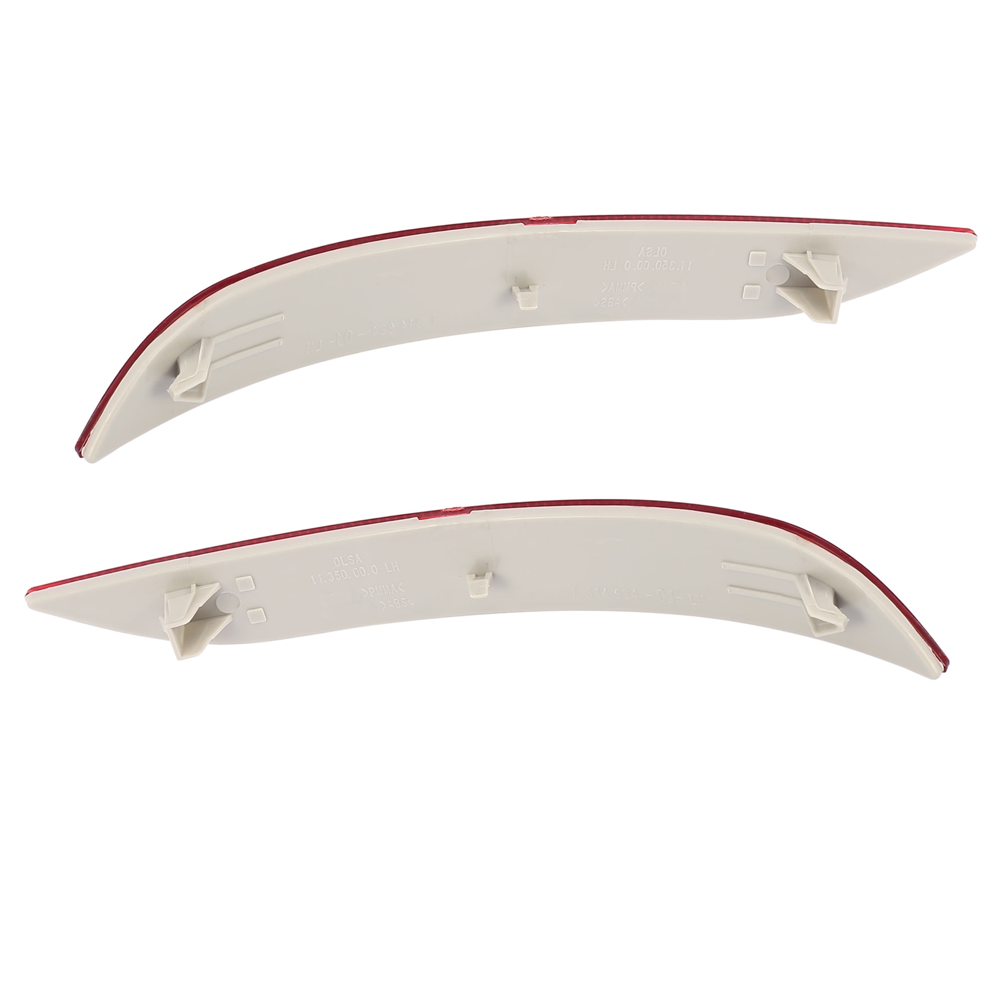 Unique Bargains Car Rear Bumper Reflector Strip Cover for BMW X1 2013-2015 Models