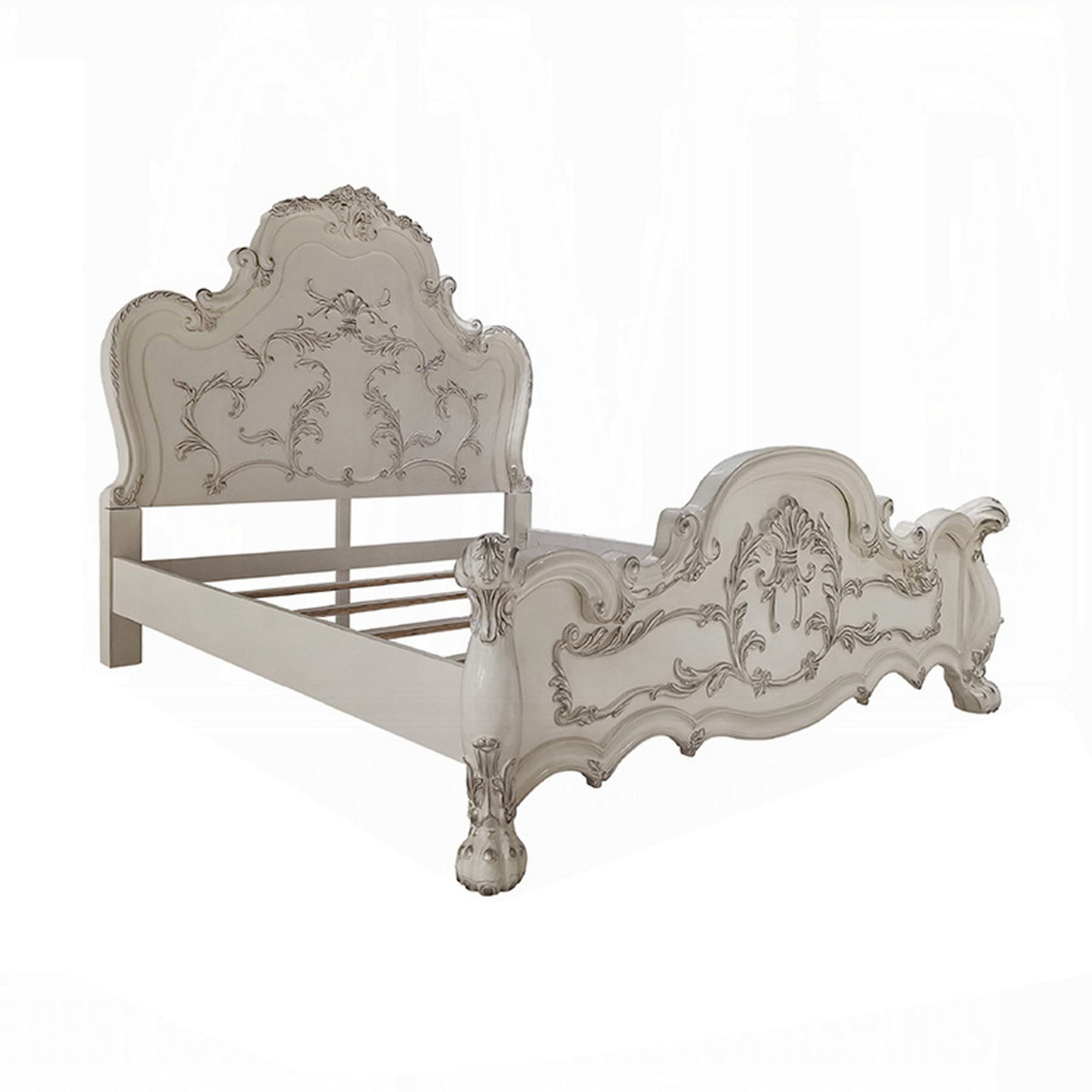 Acme Furniture Vendome Eastern King Size Synthetic Leather