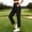 Black, variant on Womens Lightweight Stretch Pants with Pockets Ankle Dressy Golf Work Business Casual Slack