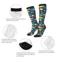 thumbnail image 6 of Balery Vehicles Cartoon With Funny Drivers Fun Novelty Socks Men'S Women'S Crew Socks Funny Crazy Novelty Socks Quirky And Cool Socks, 6 of 9