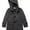 Charcoal, variant on Isaac Mizrahi Boy's CT1004 Solid Wool Toggle Coat with Removble hood - Navy - 20