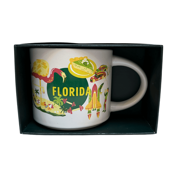 Starbucks 14 oz Florida Discovery Series Ceramic Coffee Mug