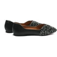 thumbnail image 3 of Women Flats ballet Rhinestone Dressy Casual Wedding Comfortable Shoe, 3 of 7