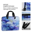 thumbnail image 4 of 16" Laptop Briefcase for Work Travel Laptop Shoulder Bag Carrying Handbag Laptop Case Blue Ink Clouds, 4 of 8