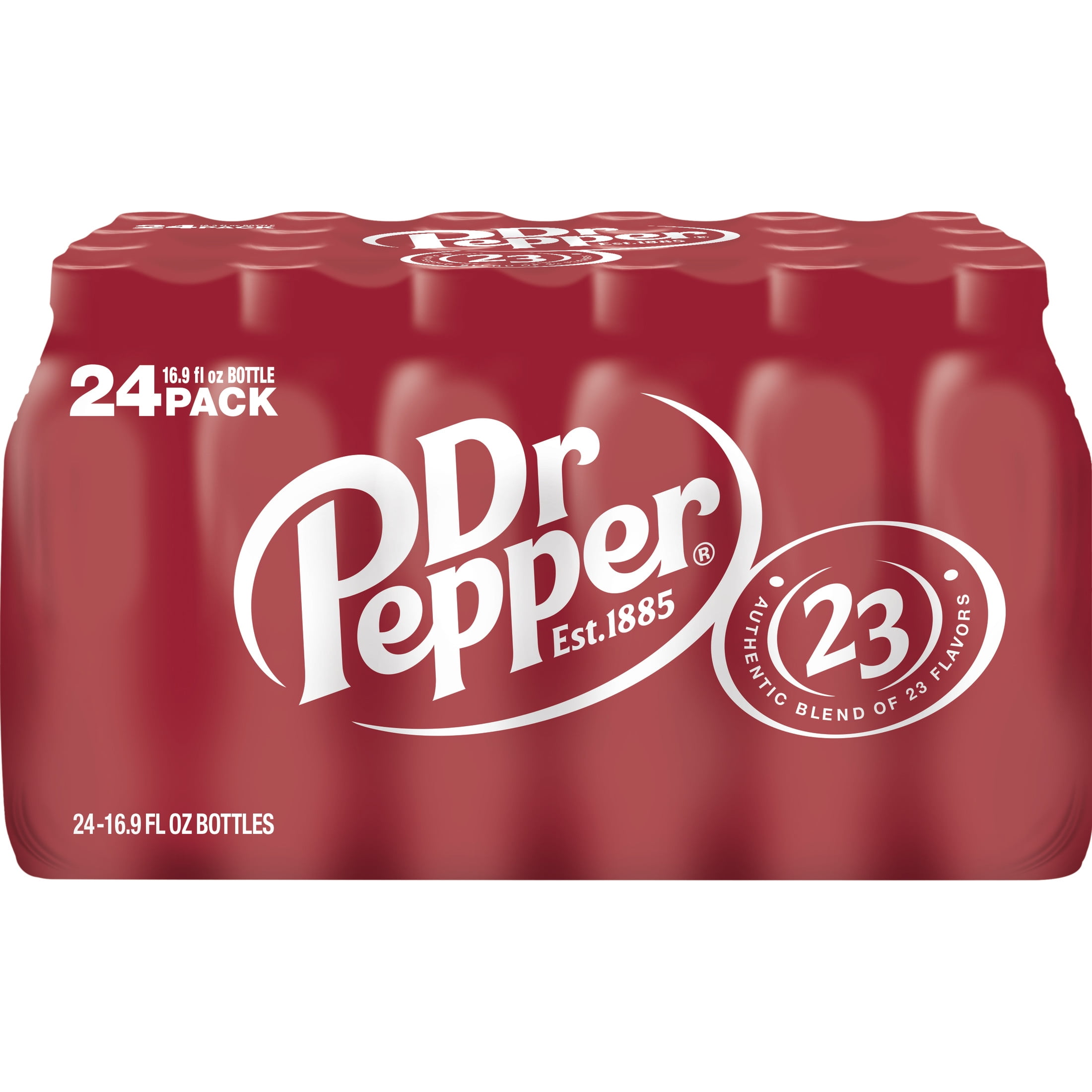 Dr Pepper Soda Pop, 0.5 L bottles, 24 pack