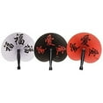 thumbnail image 2 of Chinese Character Fans - Party Supplies - 12 Pieces, 2 of 2