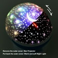 thumbnail image 4 of Mistaha Kids Star Night Light 360-Degree Rotating Star Projector Desk Lamp LED Colors Changing with, 4 of 7