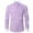 Purple, variant on jjayotai Mens Long Sleeve Tops Clearance Mens Fashion Solid Turndown Collar Cardigan Business Top Shirt Button Tops