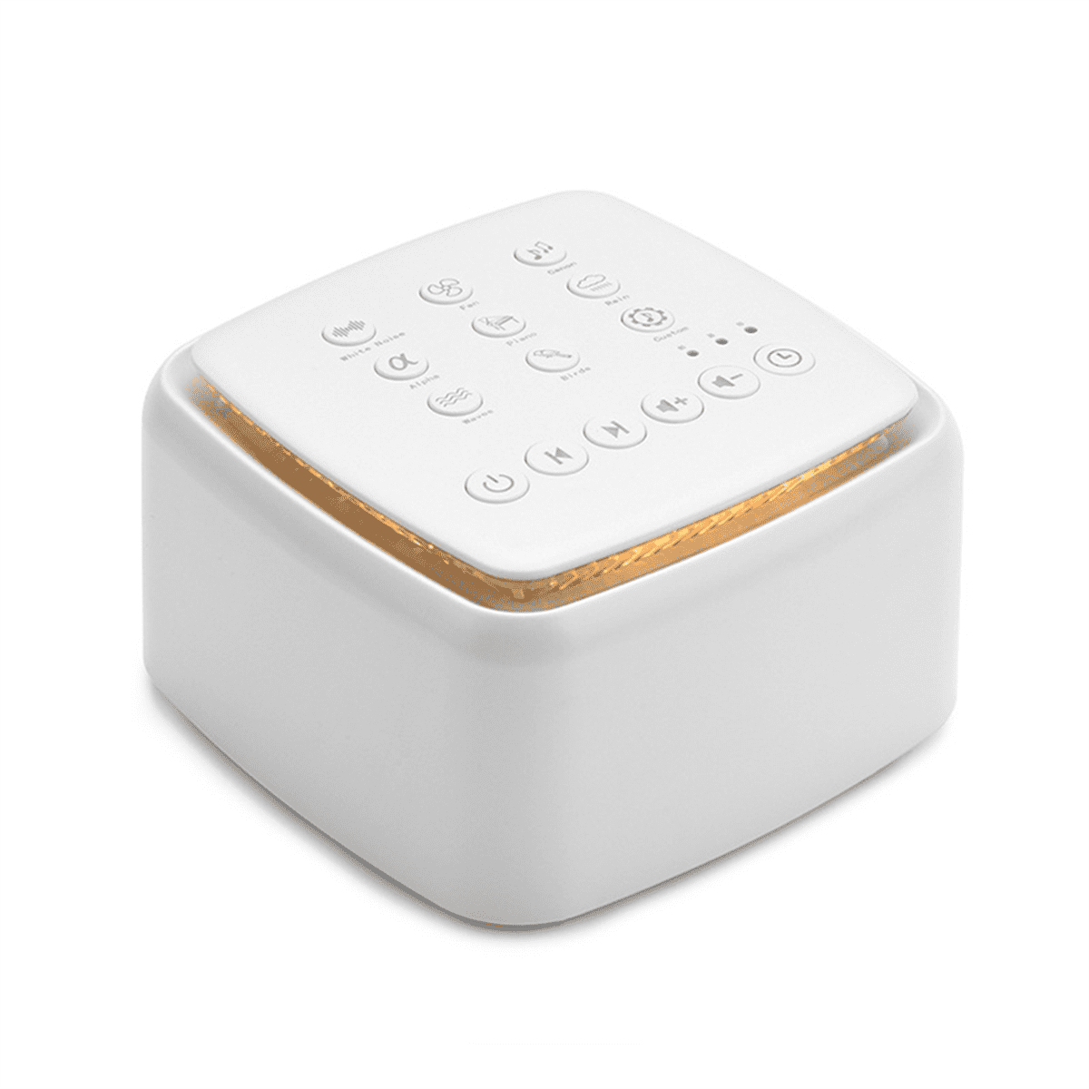 White Noise Machine for Babies & Adults 30 Soothing Sounds Night Light Portable Sleep Sound Machine for Improved Rest,1 x White Noise Machine,White