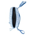 thumbnail image 4 of No Boundaries Women's Hands Free Fanny Pack, Sky Gingham, 4 of 6