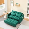 thumbnail image 2 of 55-inch Green Velvet - Solid Frame - In Living or Bedroom - Seats Two Comfortably, 2 of 6