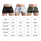 thumbnail image 4 of Gimnasio Short Hombre Pantalones Cortos Deportivos 3 Pzs, 4 of 8