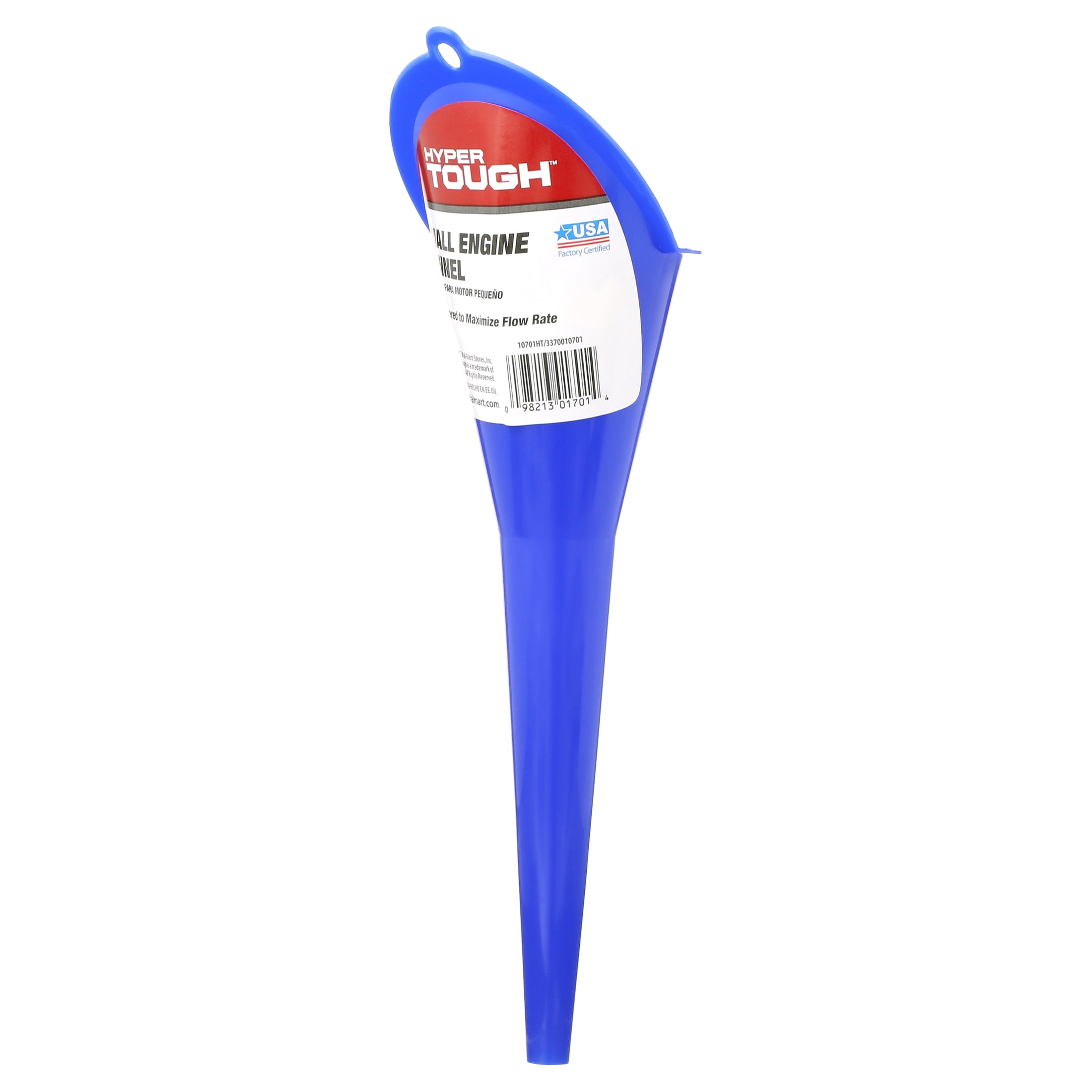 Hyper Tough Small Engine Funnell, Blue, 10701HT - Walmart Business