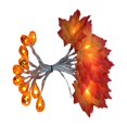thumbnail image 4 of Hojas de Arce Cadena Luces de Hadas Adornos Guirnalda Otoño Iluminación LED Lámpara de Luz de Calabaza de Halloween para Fiesta, Hogar, Festival de Calabaza Gloria Luces interiores, 4 of 7