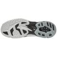 thumbnail image 3 of Mizuno Wave Lightning Z5 Women's Volleyball Shoe, Size 10, White-Black (0090), 3 of 7