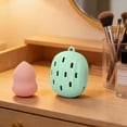thumbnail image 6 of Makeup Sponge Holder, Silicone Beauty Blender Case with Lid, Shatterproof Ventiled Travel Storage Box for Make Up Sponge, Compact Portable for Cosmetic Puff, 6 of 6