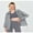 Gray, variant on LYMAYTER Women Sun Protection Jackets UPF 50 Full Zip Lightweight Sun Shirts Athletic Workout Hoodie S-XL