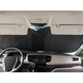 thumbnail image 4 of Auto Drive Universal Fit Two Pieces Windshield Twist Sun Shade, 28.5''* 31.5'', 4 of 8